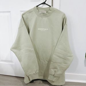 FEAR OF GOD (ESSENTIALS) - Relaxed Crewneck Sweatshirt (Seafoam)